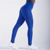 Women Workout Polyester V-Waist Slim Leggings